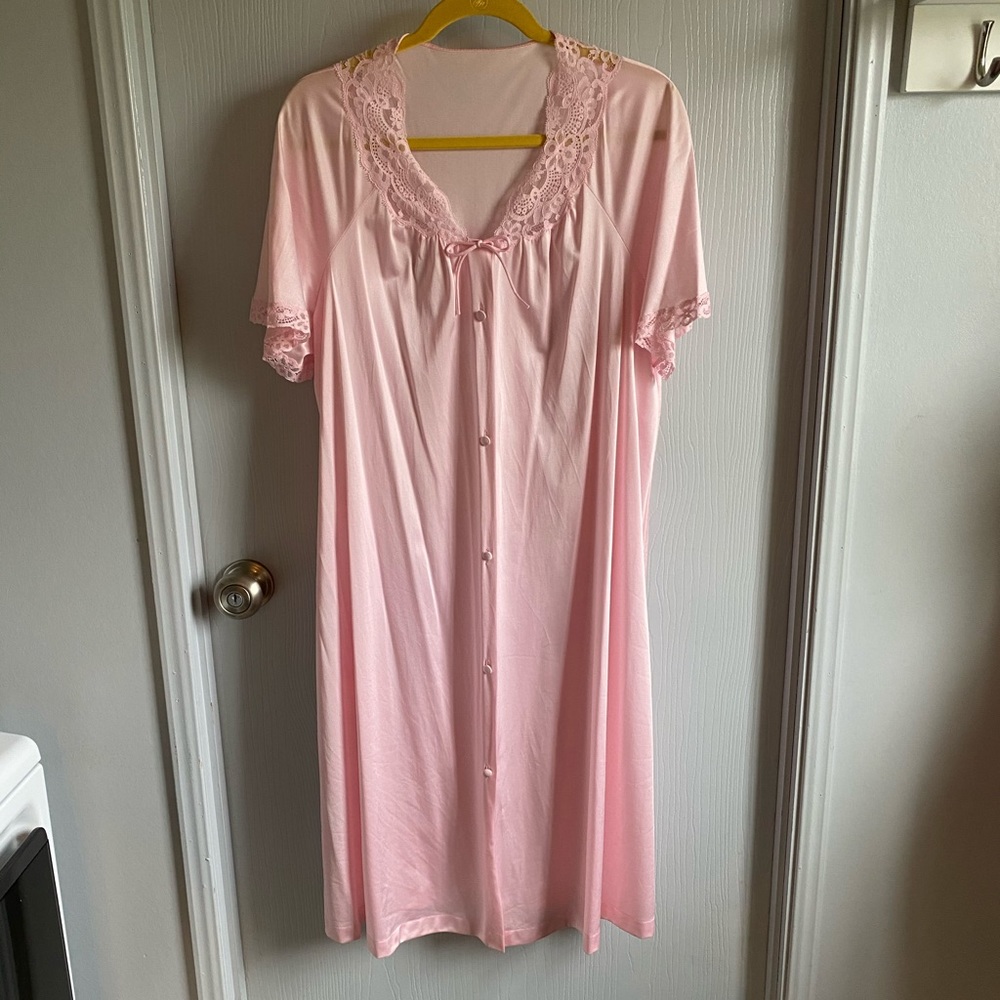 Vintage Pink Dressing Gown